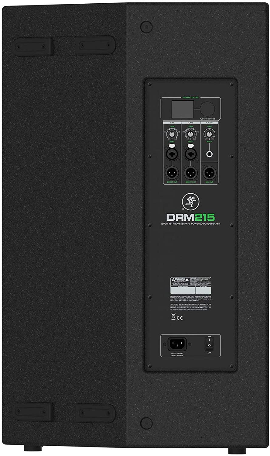 Mackie DRM215 15" 1600W Professional Powered Loudspeaker 