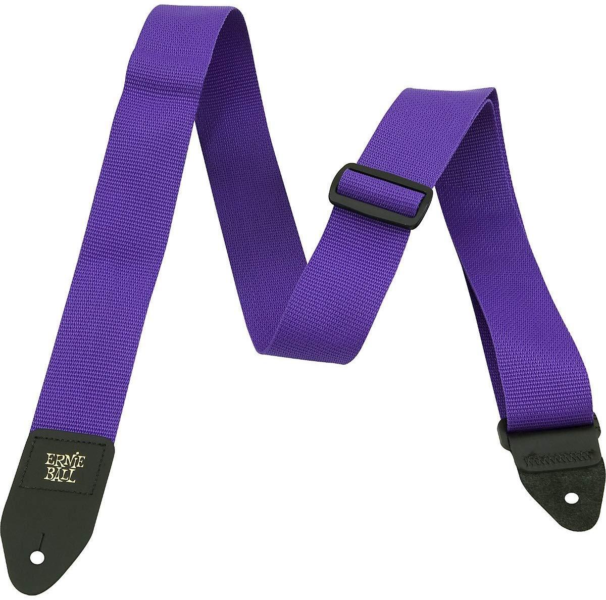 Ernie Ball Polypro Guitar Strap Or Bass Strap in Purple