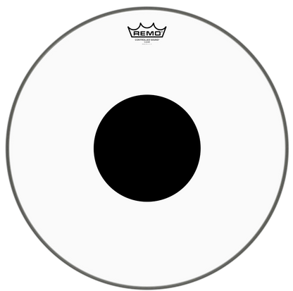 Remo Controlled Sound Clear 18" Black Dot Tom Drum Head