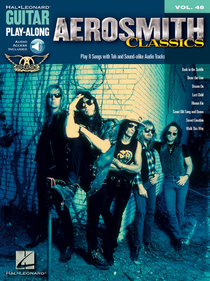 Aerosmith Classics Guitar Playalong Volume 48 BK/OLA