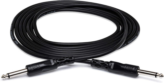 Hosa CPP101 1/4 in TS to Same Unbalanced Interconnect Cable 1 ft