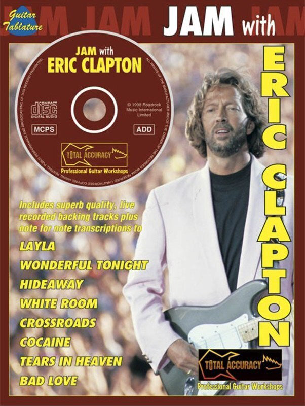 Jam With Eric Clapton BK/CD Guitar Tab