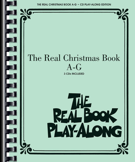 The Real Christmas Book Play Along Vol A-G 3CDs
