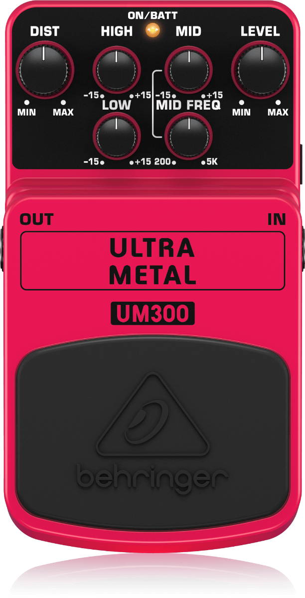 Behringer UM300 Ultra Metal Distortion Pedal