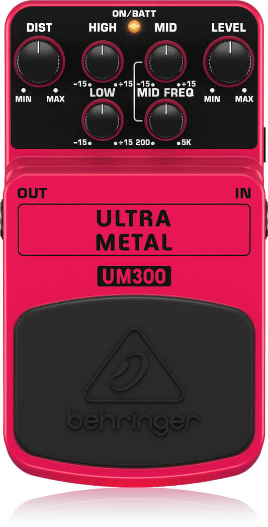 Behringer UM300 Ultra Metal Distortion Pedal