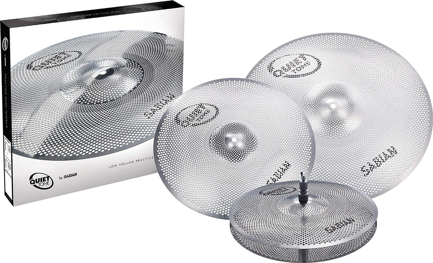Sabian QTPC503 Quiet Tone Practice Cymbals Set