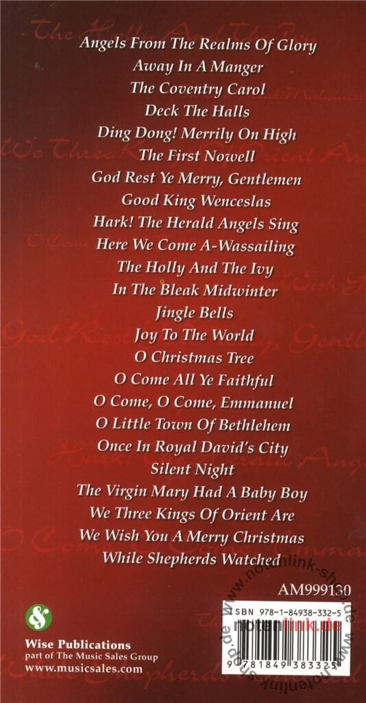 Pocket Book of Christmas Carols