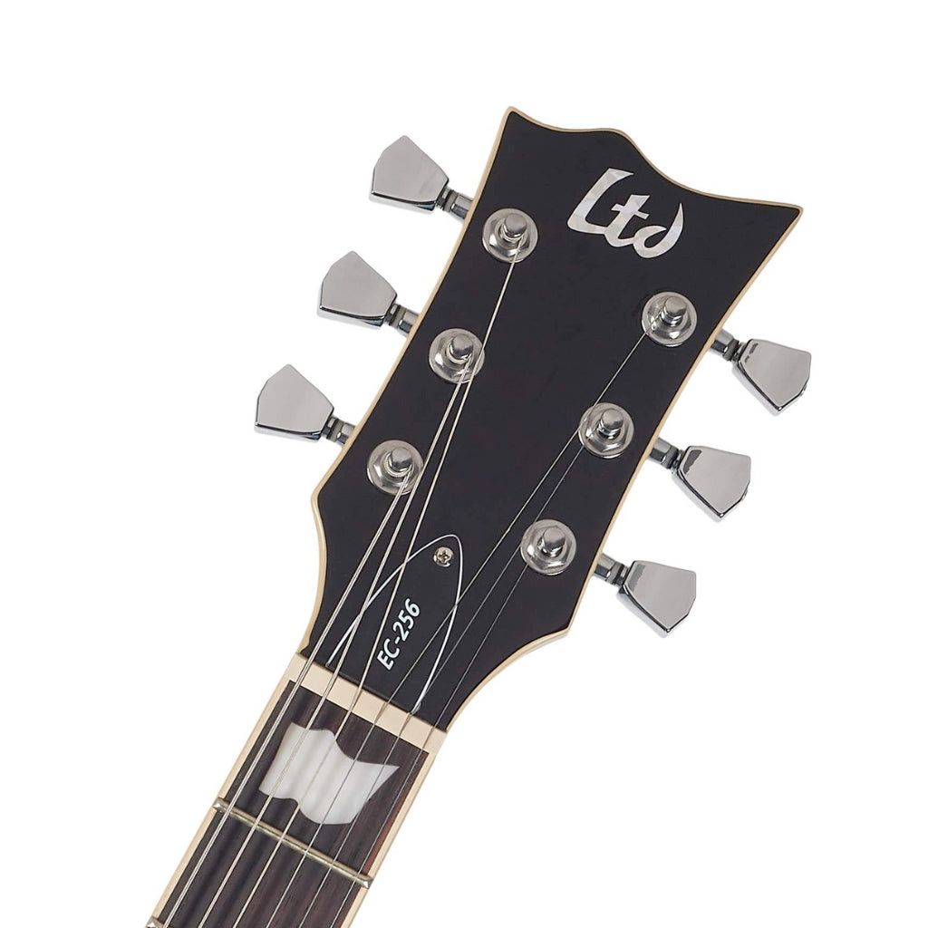 ESP LTD EC 256 FLAME TOP in DARK BROWN SBST