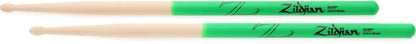 Zildjian 5B Maple Green Dip Drumsticks