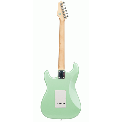 Ashton AG232MSF Crush Mini Electric Guitar Pack in Seafoam Green