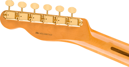 Fender Buck Owens Telecaster, Maple Fingerboard in Red, Silver and Blue Sparkle