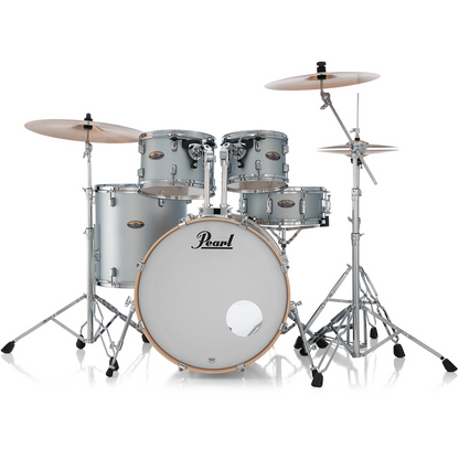 Pearl Decade Maple 5-Piece Fusion Plus Increda-Bundle Drum Kit With Cymbal Pack in Blue Mirage
