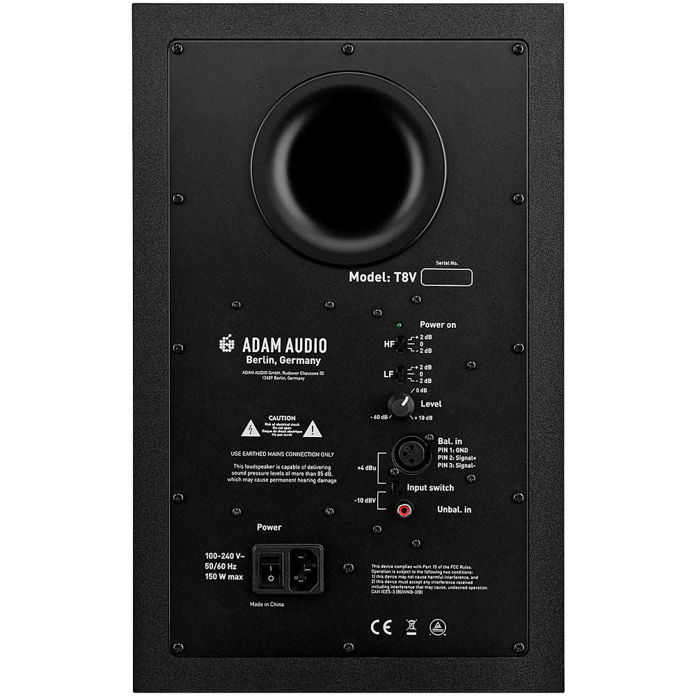 ADAM Audio T8V 8” Powered Single Studio Monitor
