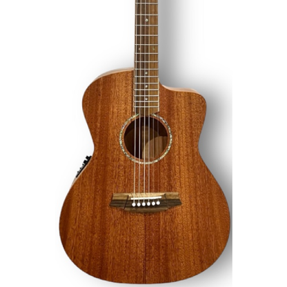 Cole Clark Studio GA SAN1EC-MMAH Acoustic Electric Guitar in Mahogany