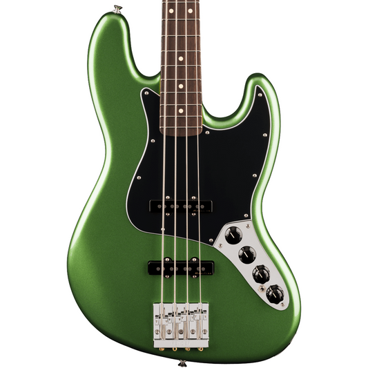 Fender Player II Modified Active Jazz Bass, Rosewood Fingerboard in Harvest Green Metallic
