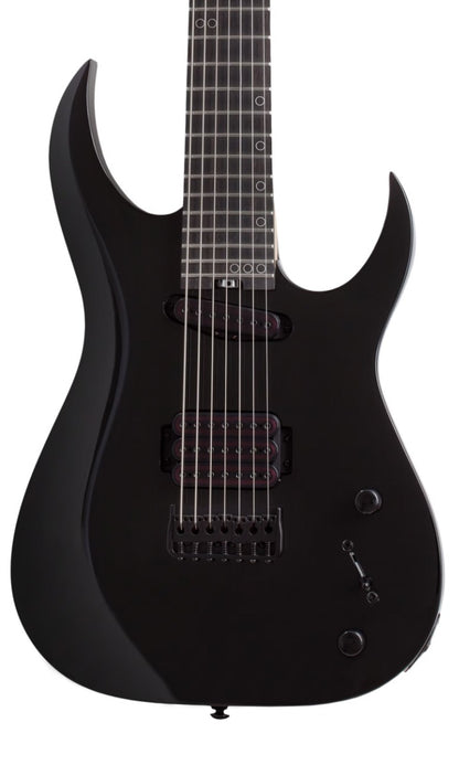 Schecter Sunset-7 Triad in Gloss Black