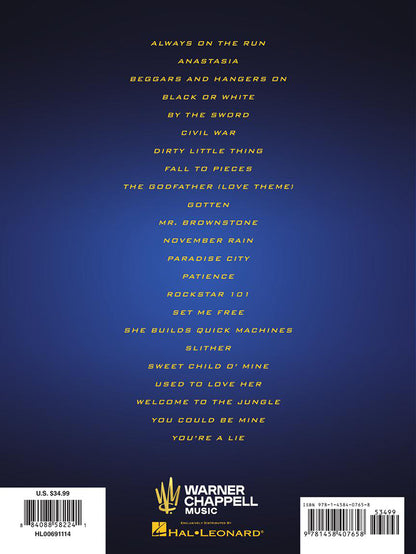Slash Guitar Anthology Tab