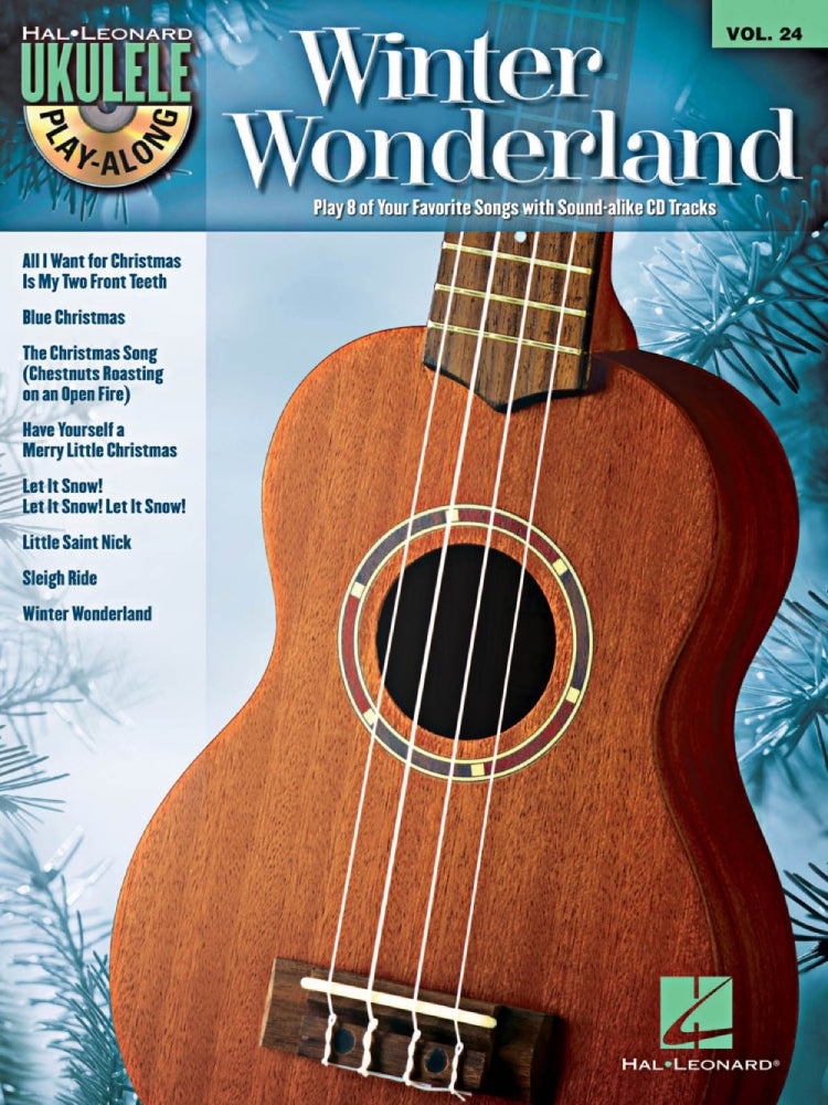 Winter Wonderland Ukulele Play Along Volume 24 BK/CD