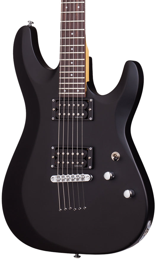 Schecter C6 Deluxe in Satin Black