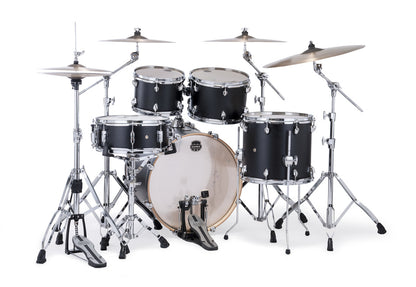 Mapex Mars Maple 4 Piece Fusion Shell Pack in Matte Black