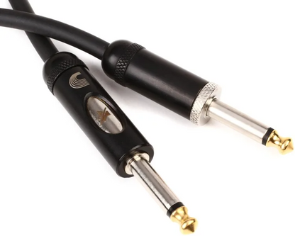 D'Addario 10' American Stage Kill Switch Instrument Cable