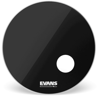 Evans EQ3 Resonant Black 26" Bass Drum Head