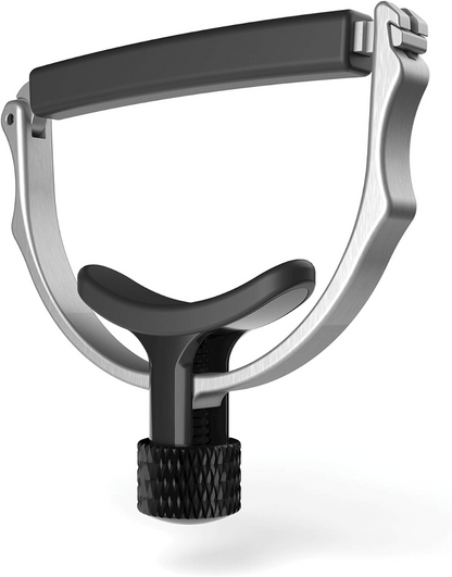 D'Addario Cradle Capo Adjustable Tension in Stainless Steel