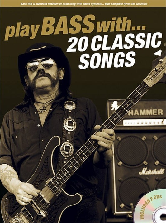 Play Bass With 20 Classic Songs