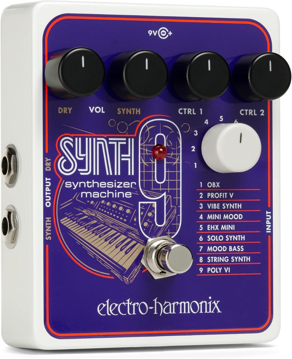 Electro Harmonix SYNTH9 Synthesizer Machine Pedal