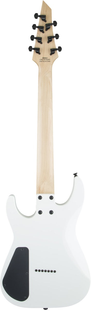 Jackson JS Series Dinky Arch Top JS32 7 DKA HT 7 String in Snow White