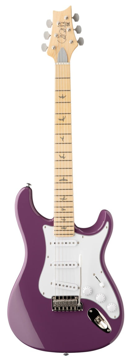 PRS SE Silver Sky Maple in Summit Purple