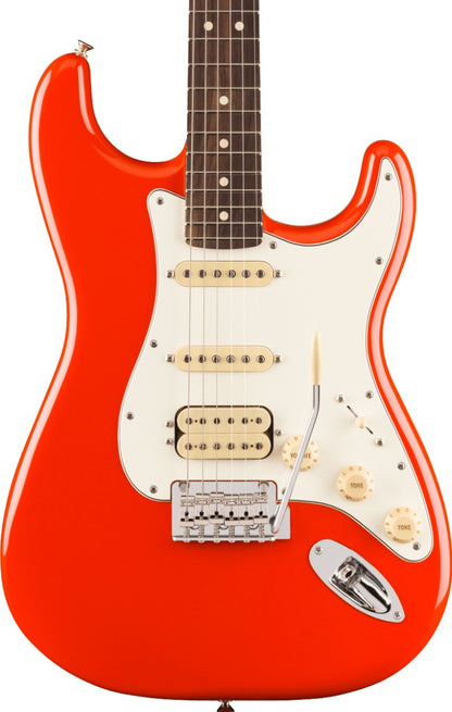 Fender Player II Stratocaster HSS, Rosewood Fingerboard in Coral Red