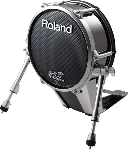 Roland KD140BC Kick Trigger Pad in Black Chrome