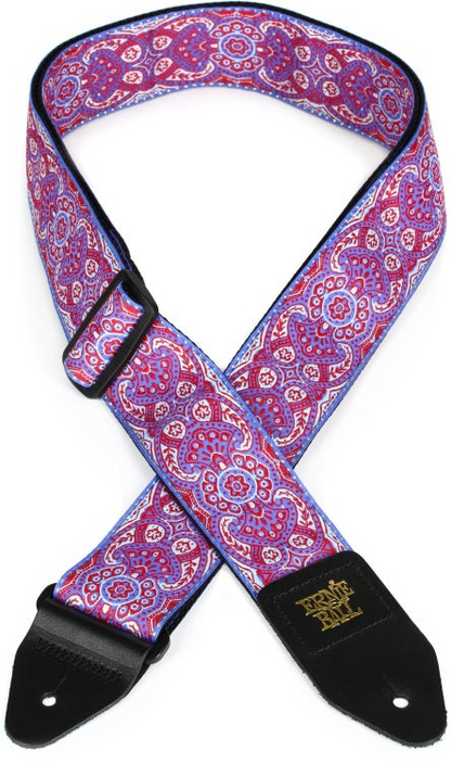 Ernie Ball Classis Jacquard Guitar Or Bass Strap in Paisley Dream