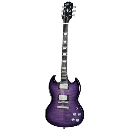 Epiphone SG Modern Figured in Purple Burst