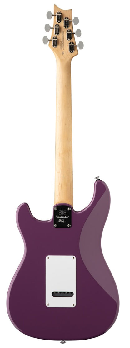 PRS SE Silver Sky Maple in Summit Purple