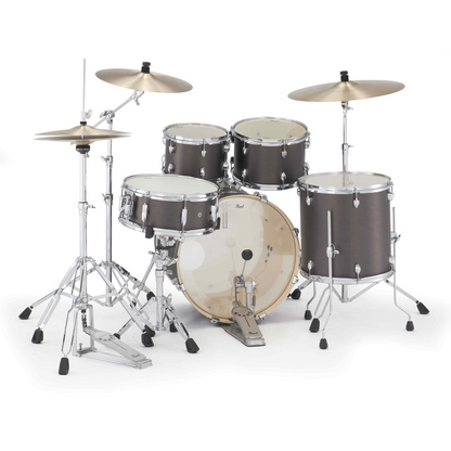 Pearl Export Plus 5-Piece Fusion Kit Drum Kit with Cymbal Pack in Brushed Bronze