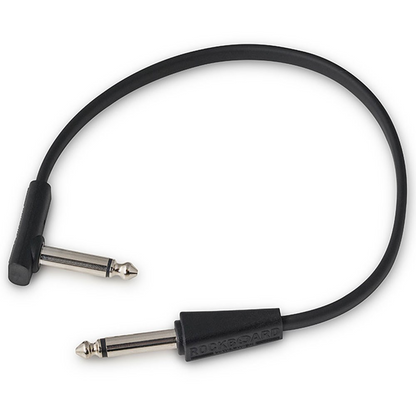 Warwick RockBoard 20cm Standard Flat Patch Looper Switcher Connector Cable in Black