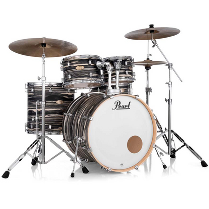 Pearl Decade Maple Artisan 5-Piece Fusion Plus Drum Kit in Black Satin Marble