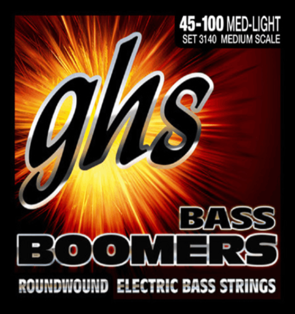 GHS 3140 Bass Boomers Guitar Strings 45-100 Gauge
