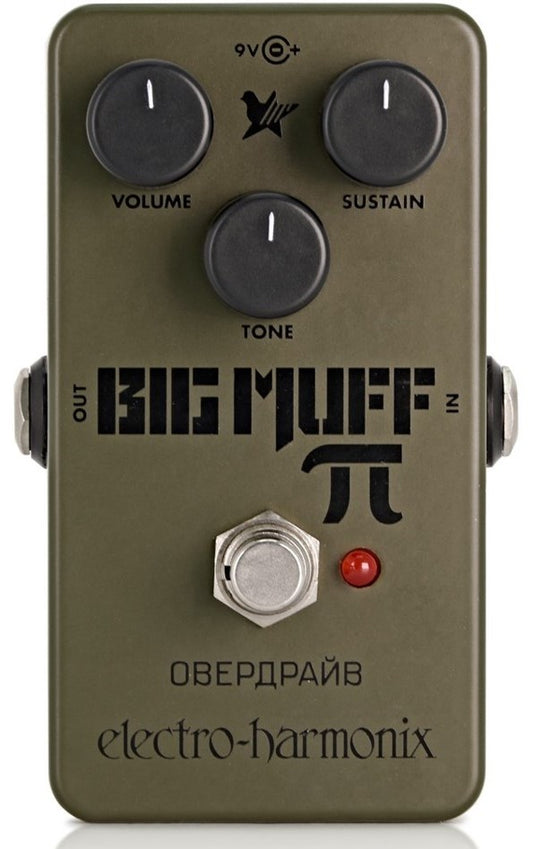 Electro Harmonix Green Russian Big Muff Pi Fuzz Pedal