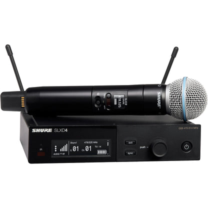 SLXD24 & B58 Wireless Handheld Microphone System
