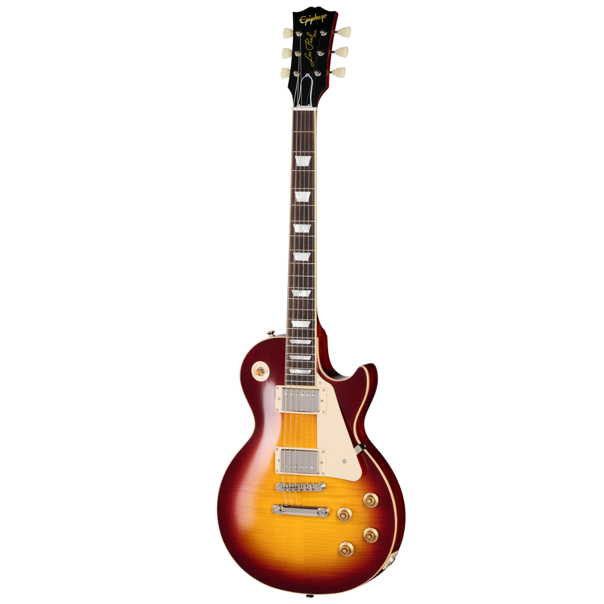 Epiphone 1959 Les Paul Standard Reissue Electric Guitar in Deep Cherry Sunburst