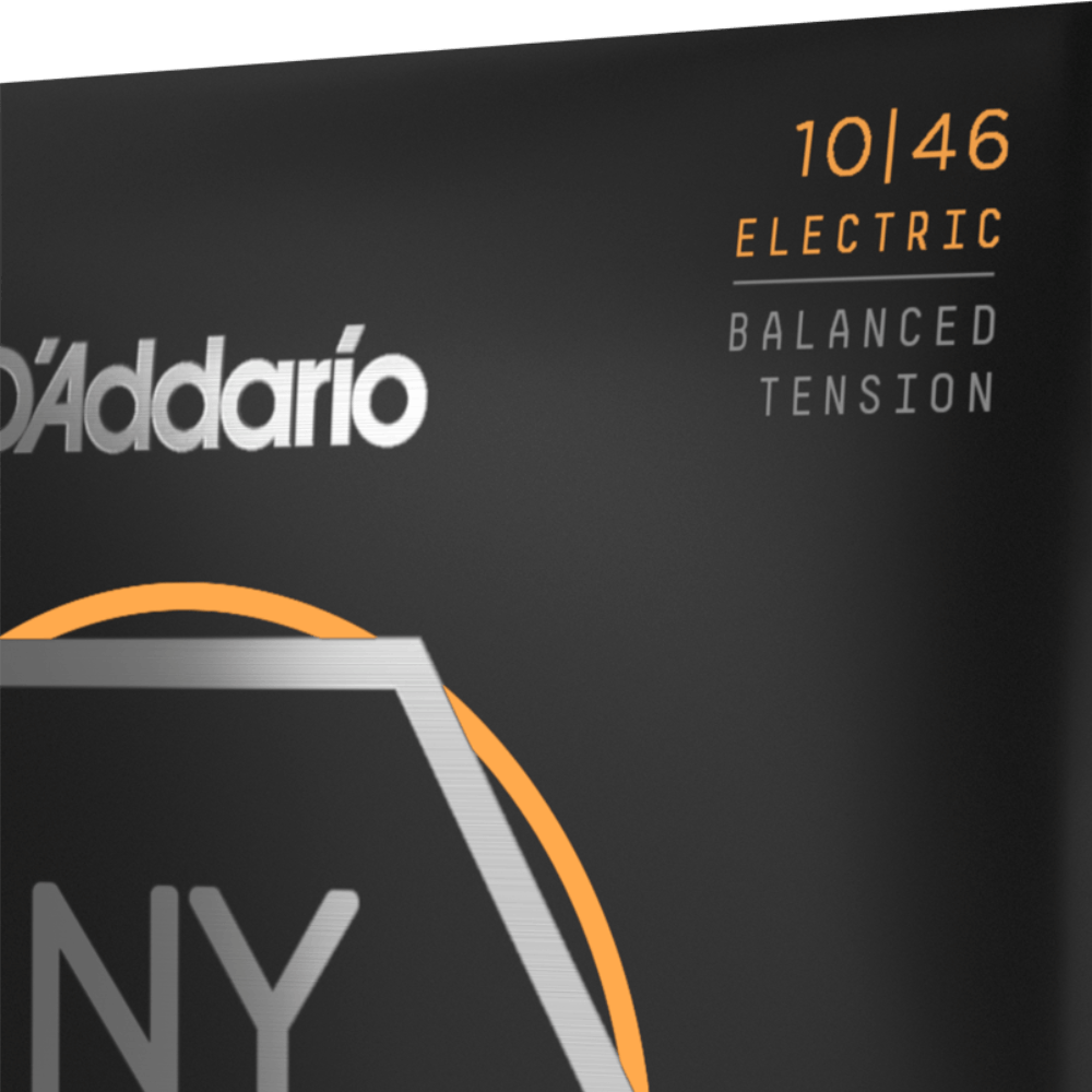 D'Addario NYXL1046BT Nickel Wound Electric Guitar Strings Regular Light 10-46 Gauge