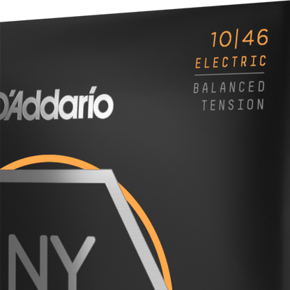 D'Addario NYXL1046BT Nickel Wound Electric Guitar Strings Regular Light 10-46 Gauge