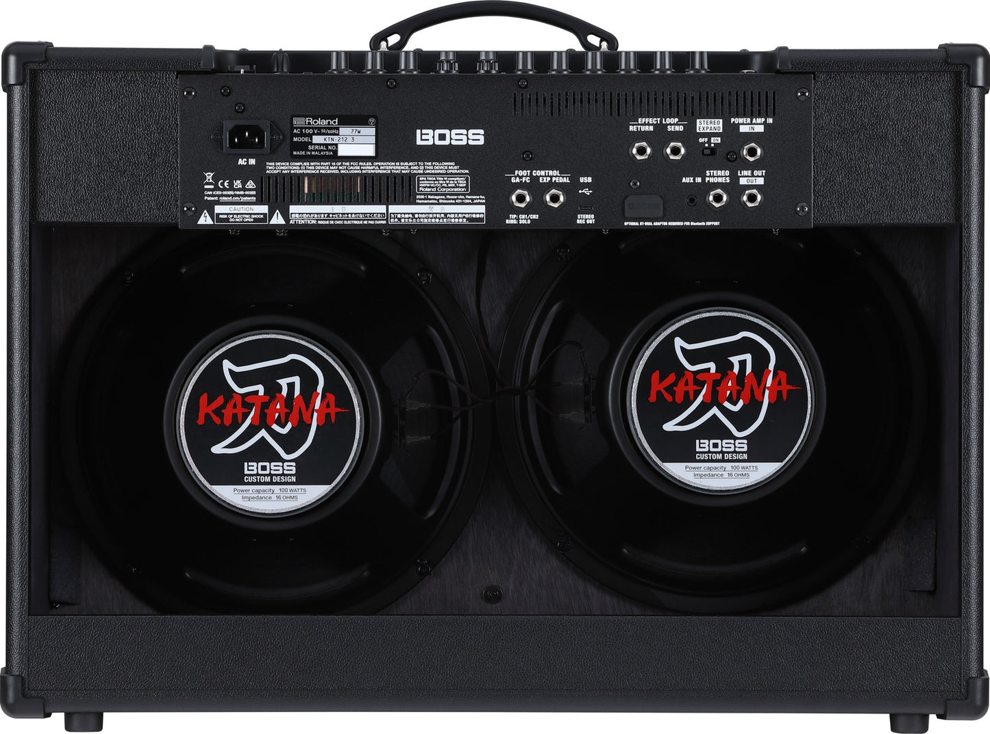 Boss Katana 100/212 Gen 3 2x12" 100W Combo Amp