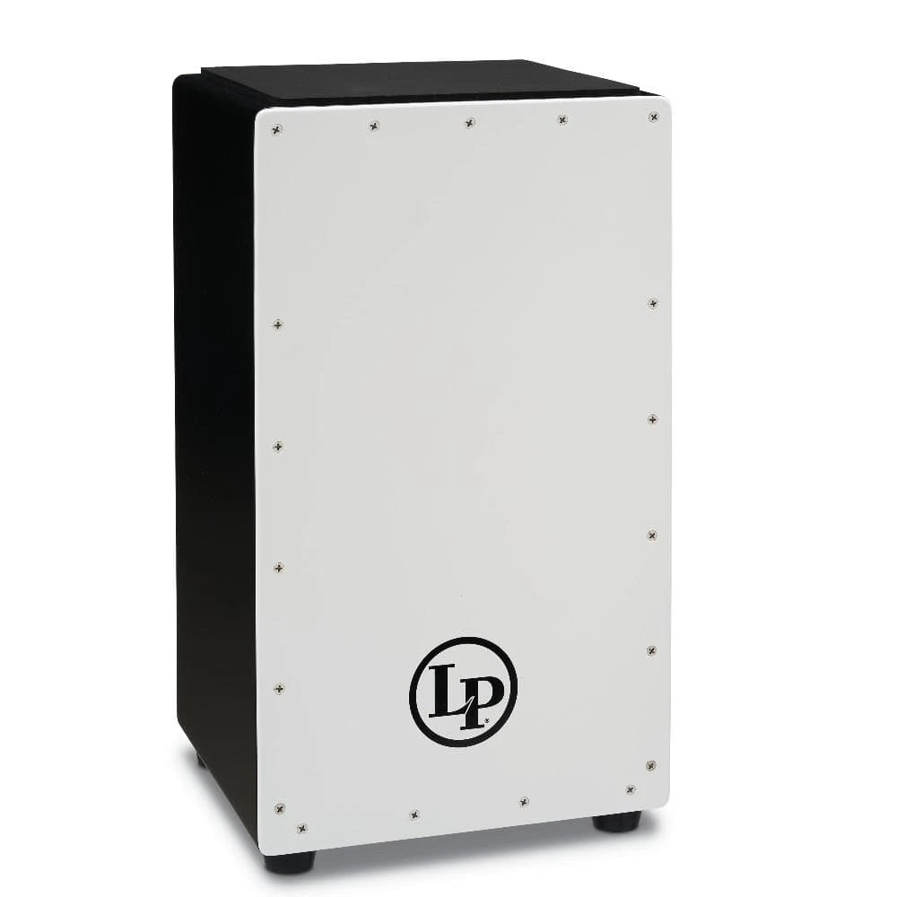 Latin Percussion Padded Seat Prism Snare Cajon in White