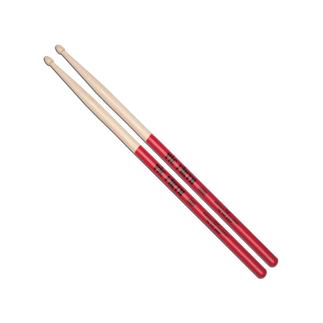 Vic Firth 7A Vic Grip Wood Tip Drumsticks