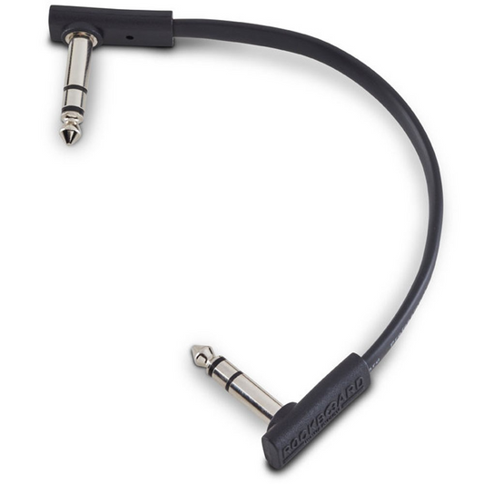 Warwick RockBoard 15cm Flat TRS Cable in Black