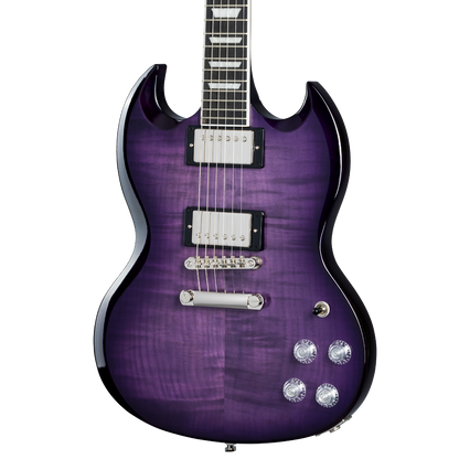 Epiphone SG Modern Figured in Purple Burst
